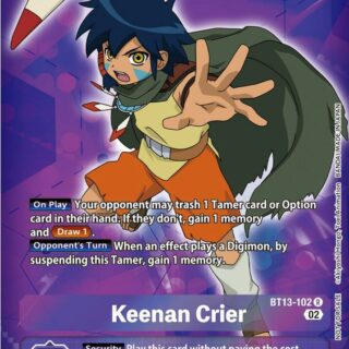 Keenan Crier - BT13-102 - R (Box Topper)