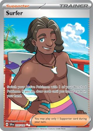 Surfer - 235/191 - Full Art Secret Rare - Inglés