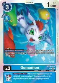 Gomamon - BT14-020 SR