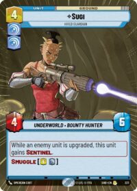 Sugi - Hired Guardian (Hyperspace) - 327 - Rare - Inglés