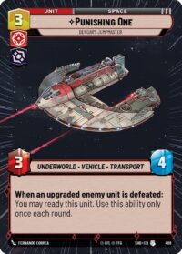 Punishing One - Dengar's Jumpmaster (Hyperspace foil) - 406 - Uncommon - Inglés
