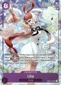 Uta - OP02-120 - Secret Rare (Premium Card Collection -Uta-)