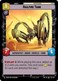 Hailfire Tank - Common - 233/257 Inglés