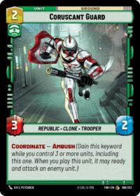 Coruscant Guard (Foil) - Common - 106/257 Inglés