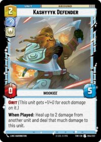 Kashyyk Defender (Foil) - Uncommon - 044/257 Inglés