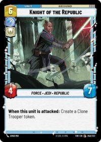 Knight of the Republic (Foil) - Common - 049/257 Inglés