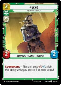 Echo - Valiant Arc Trooper - Uncommon - 090/257 Inglés