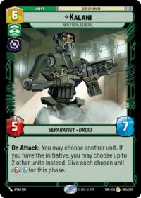 Kalani - Analytical General (Foil) - Rare - 085/257 Inglés