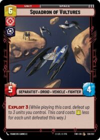 Squadron of Vultures (Foil) - Common - 136/257 Inglés