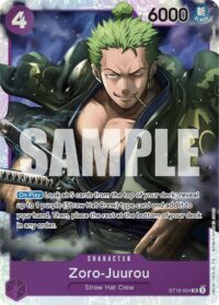 Zoro-Juurou - Super Rare - ST18-004