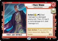 Mace Windu - Vaapad Form Master - Rare - 013/257 Inglés