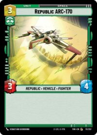 Republic ARC-170 (Foil) - Common - 111/257 Inglés