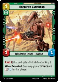 Obedient Vanguard (Foil) - Common - 104/257 Inglés