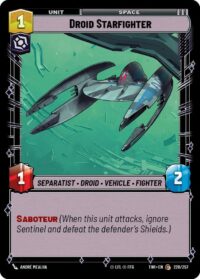 Droid Starfighter - Common - 228/257 Inglés