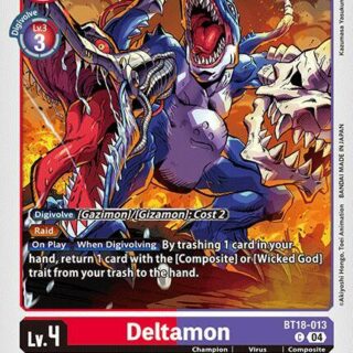 Deltamon - BT18-013 - BT18-013 C