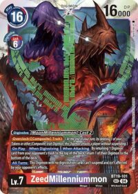 ZeedMillenniummon - BT19-101 SEC