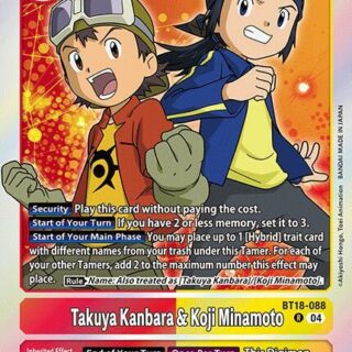 Takuya Kanbara & Koji Minamoto - BT18-088 R