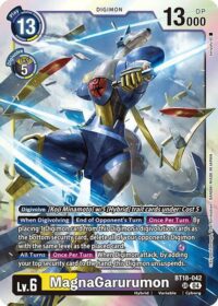 MagnaGarurumon - BT18-042 SR