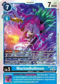 MarineBullmon - BT19-024 R