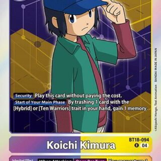 Koichi Kimura - BT18-094 R