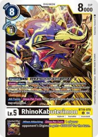 RhinoKabuterimon - BT18-070 U