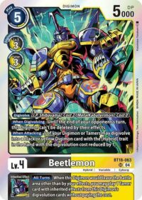 Beetlemon - BT18-063 SR
