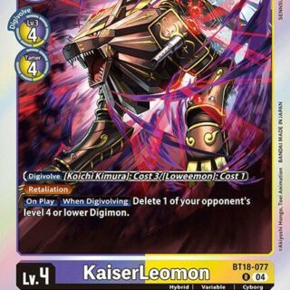 KaiserLeomon - BT18-077 R