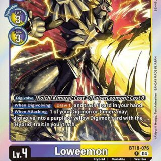 Loweemon - BT18-076 R
