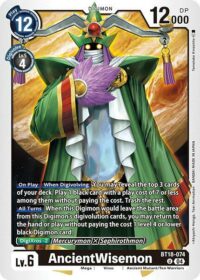 AncientWisemon - BT18-074 U
