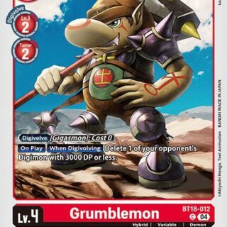 Grumblemon - BT18-012 C