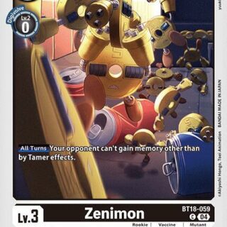 Zenimon - BT18-059 C