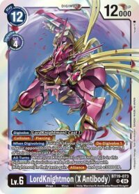 LordKnightmon (X Antibody) - BT19-073 SR