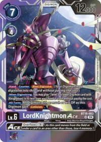 LordKnightmon ACE - BT18-083 SR