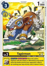 Tapirmon - BT19-029 C