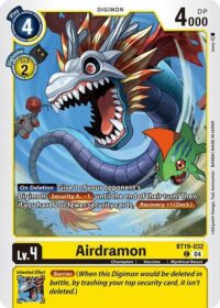 Airdramon - BT19-032 C