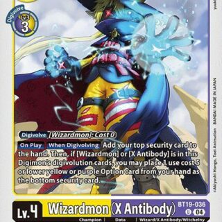Wizardmon (X Antibody) - BT19-036 U