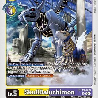 SkullBaluchimon - BT19-039 U