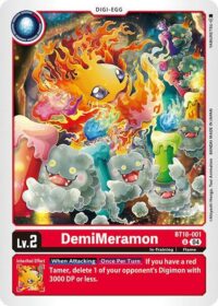 DemiMeramon - BT18-001 U