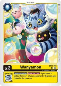 Wanyamon - BT18-003 U