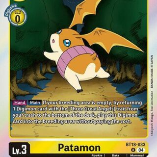 Patamon - BT18-033 R