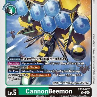 CannonBeemon - BT18-052 U
