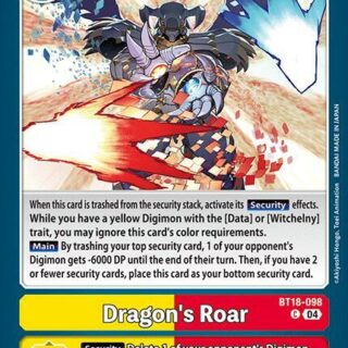Dragon's Roar - BT18-098 C