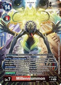 Millenniummon (Alternate Art) - BT18-019 SR