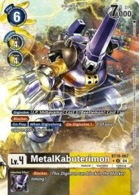 MetalKabuterimon (Alternate Art) - BT18-067 R