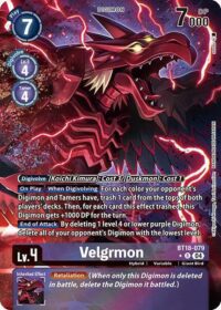 Velgrmon (Alternate Art) - BT18-079 R