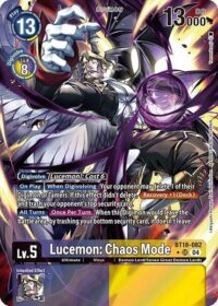 Lucemon: Chaos Mode (Alternate Art) - BT18-082 SR
