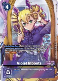 Violet Inboots (Alternate Art) - BT18-093 U