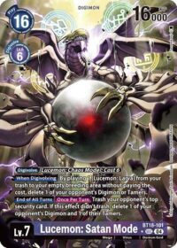 Lucemon: Satan Mode (Alternate Art) - BT18-101 SEC