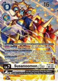 Susanoomon ACE (Alternate Art) - BT18-102 SEC