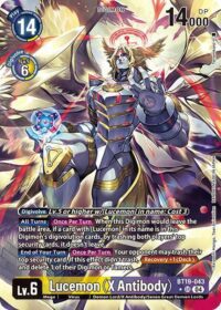 Lucemon (X Antibody) (Alternate Art) - BT19-043 SR